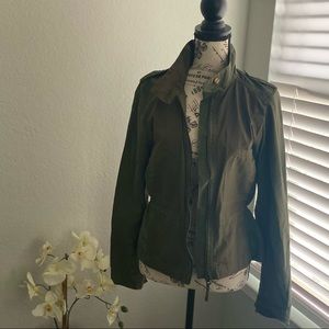 Lucky Brand- Women Jacket-Utility/Army Full Zip